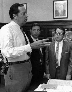 J. Edgar Hoover and Lyndon Johnson